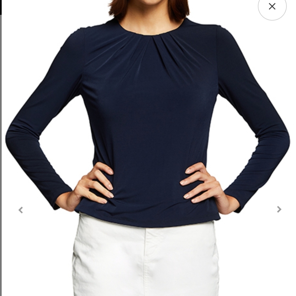 Eliza J Long Sleeve Blouse